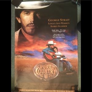 Pure Country Movie Video Poster George Strait